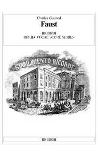 gounod ch. - fausto - canto y piano