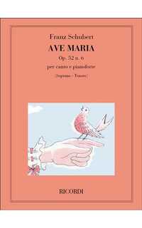 schubert f. - ave maria (it) (d.839) s/tep - op.52 nº6