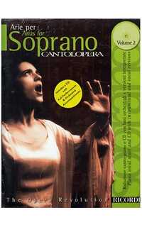 album - cantolopera arias para soprano v.2 (+cd) -