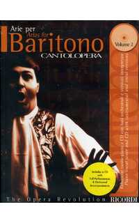 album - cantolopera arias para baritono v.2 (+cd) -