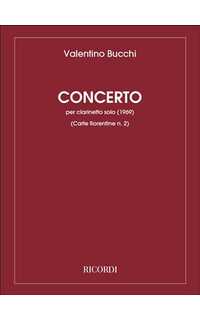 bucchi v. - concierto para clarinete solo -