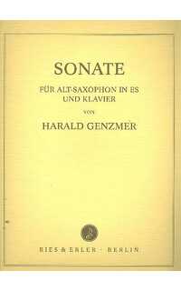 genzmer h. - sonata nº 1 flauta y piano