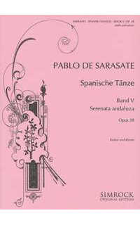 sarasate p. - serenata andaluza urtext - op.28