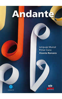 roncero v. - andante v.1 +cd (nueva edicion)