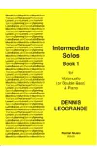 leogrande d. - intermediate solos v.1 violonchelo (o contrabajo )/ y piano