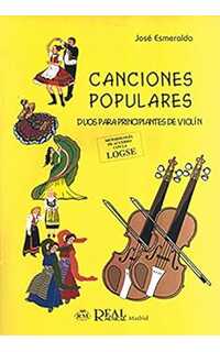esmeralda j. - canciones populares (duos para principiantes de violin) -