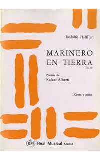 halffter r. - marinero en tierra op.27 (voz y piano) (soprano) - op.27