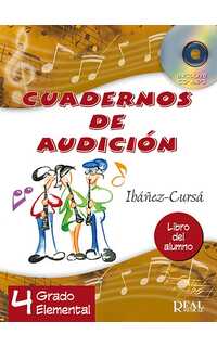 ibañez/cursa. cuadernos de audicion v.4- +cd(alumno)