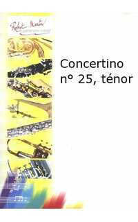 porret j. - concertino nº25 - (cl o saxo y piano)