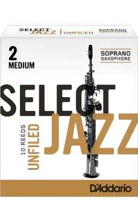 caña saxo soprano - dáddario select jazz unfiled 2m