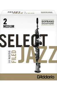 caña saxo soprano - rico select jazz -2m filed