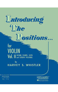 whistler h. - introduciendo posiciones v.2 - (violin)