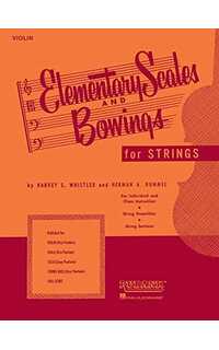 whistler - elementary scales and bowings -
