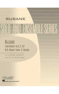 mozart w.a. - allegro del cuarteto do m - kv.157