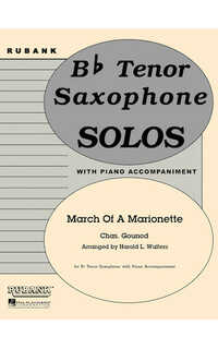 gounod ch. - marcha de una marioneta -saxo