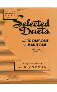 voxman h. - duos selectos v.2 - (avanced) (trombon o baritono)