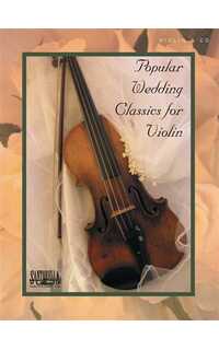 album - popular wedding classics for violin (+cd)