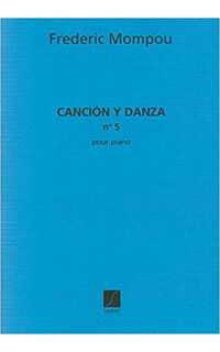 mompou f. - cancion y danza nº5 - (piano)