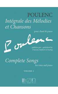 poulenc f. - integral de musica para coro v.2 -