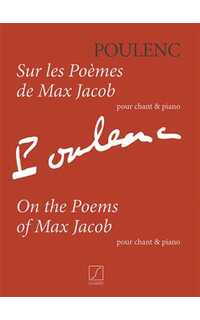 poulenc f. - poemas de max jacob