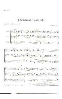 corelli a. - pastoral del concierto de navidad - para tres flautas de pico (sat) o 3 violines