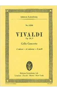 vivaldi a. - concierto rem op. 26/9 rv 406/481 violonchelo y cuerdas
