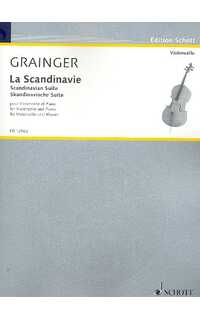 grainger p.- suite escandinava - violonchelo y piano