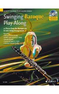 album. - swinging baroque play-along +cd clarinete