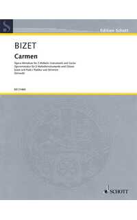 bizet g. - carmen ensemble ( sc/pts)