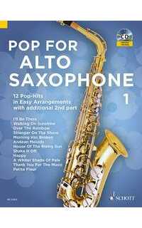 bye u. - pop for alto saxophone 1 +audio online