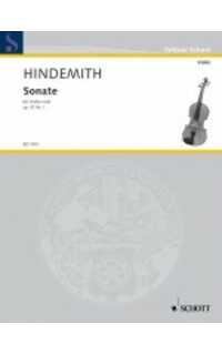 hindemith p. - sonata (v) - op.31 nº1
