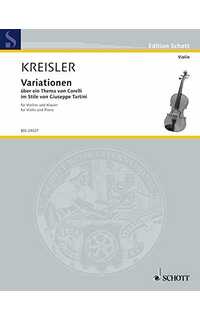 kreisler f. - variaciones tema corelli,estilo tartini -