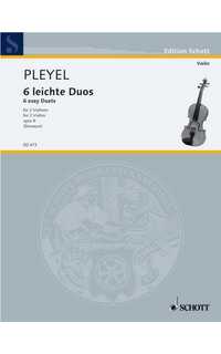 pleyel i. - duos (6) - op.8 - dos violines