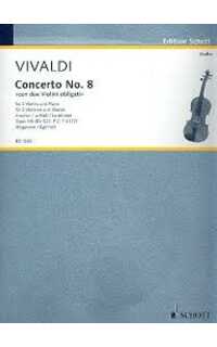 vivaldi a. - concierto la m op.3 nº8 - rv.522 (2v y piano)