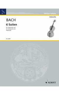 bach j.s. - suites (6) (vc) - bwv.1007-1012