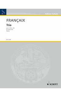 francaix j. - trio v/va/vc -