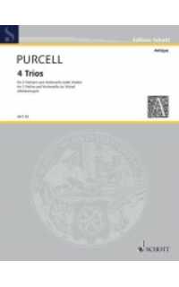 purcell h. - trios (4) (sc+pt) 2v/vc(va) -