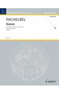 pachelbel j. - canon (sc) (3 violines y piano)