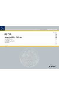 bach j.s. - piezas escogidas flauta de pico