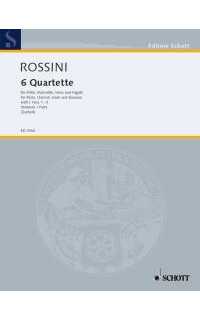 rossini g. - cuartetos v.1 (1-3) fl/cl/fg/tr -