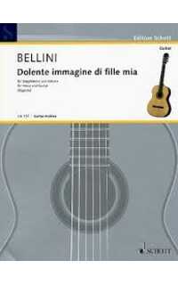 bellini v. - dolente immagine di fille mia -voz y guitarra