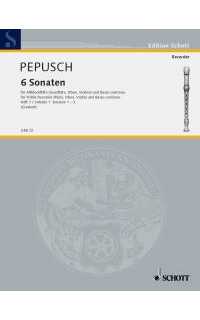 pepusch j.c. - sonatas v.1 (6) -