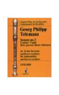 telemann g.p. - sonata nº3 fa m -