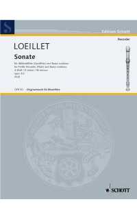 loeillet j.b. - sonata re m - op.3 nº2
