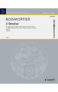 boismortier j.b. - sonatas do m y sol m (2) - op.27