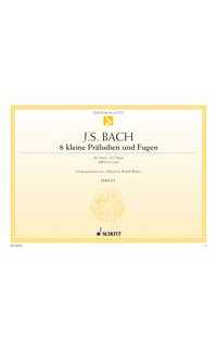 bach j.s. - pequeños preludios y fugas - bwv.553-560