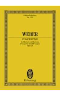 weber c.m. - concertino (cl) - op.26(bolsillo)