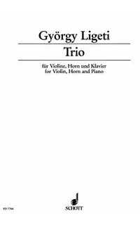 ligeti g. - trio violin trompa y piano