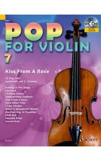 album - pop violin 7 kiss froma a rose+ cd