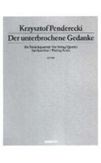 penderecki k. - cuarteto (2v/vl/vc)